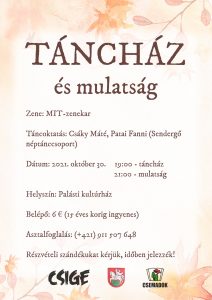 Táncház és mulatság Táncház és mulatság